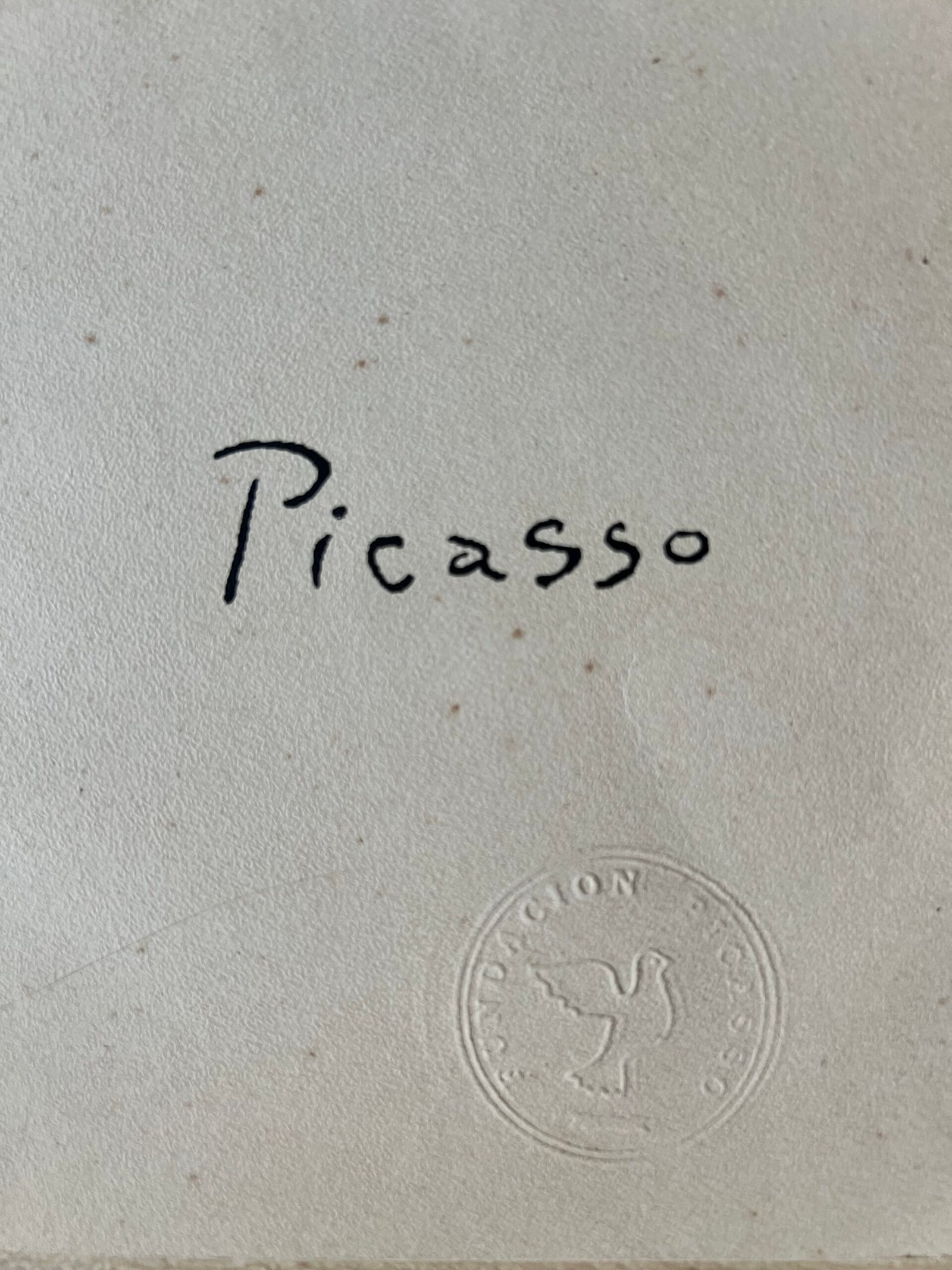 Serigrafia  - Picasso.