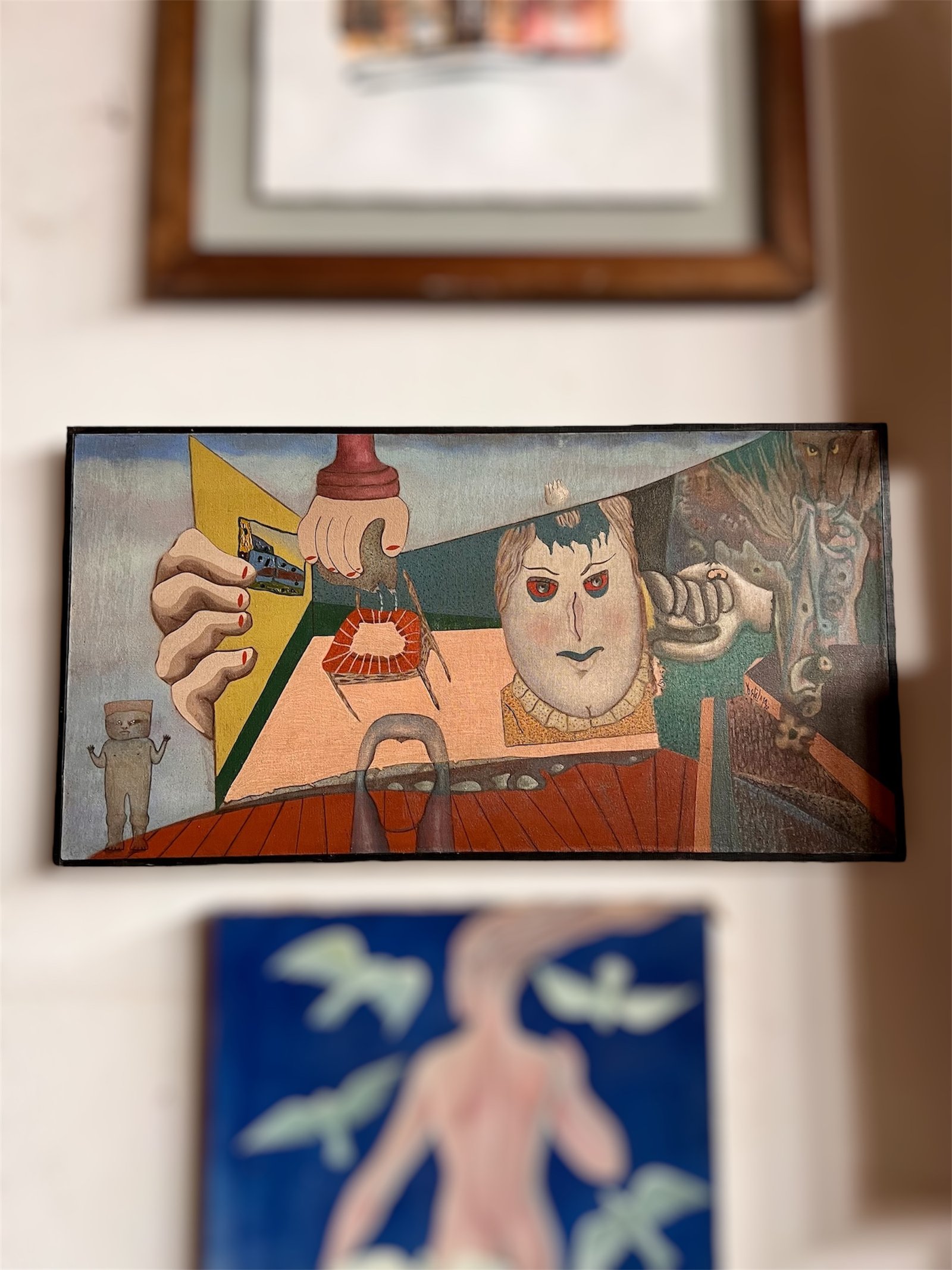 Pintura al oleo - Ostalaza