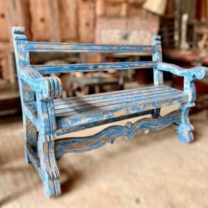 Banca de madera vintage