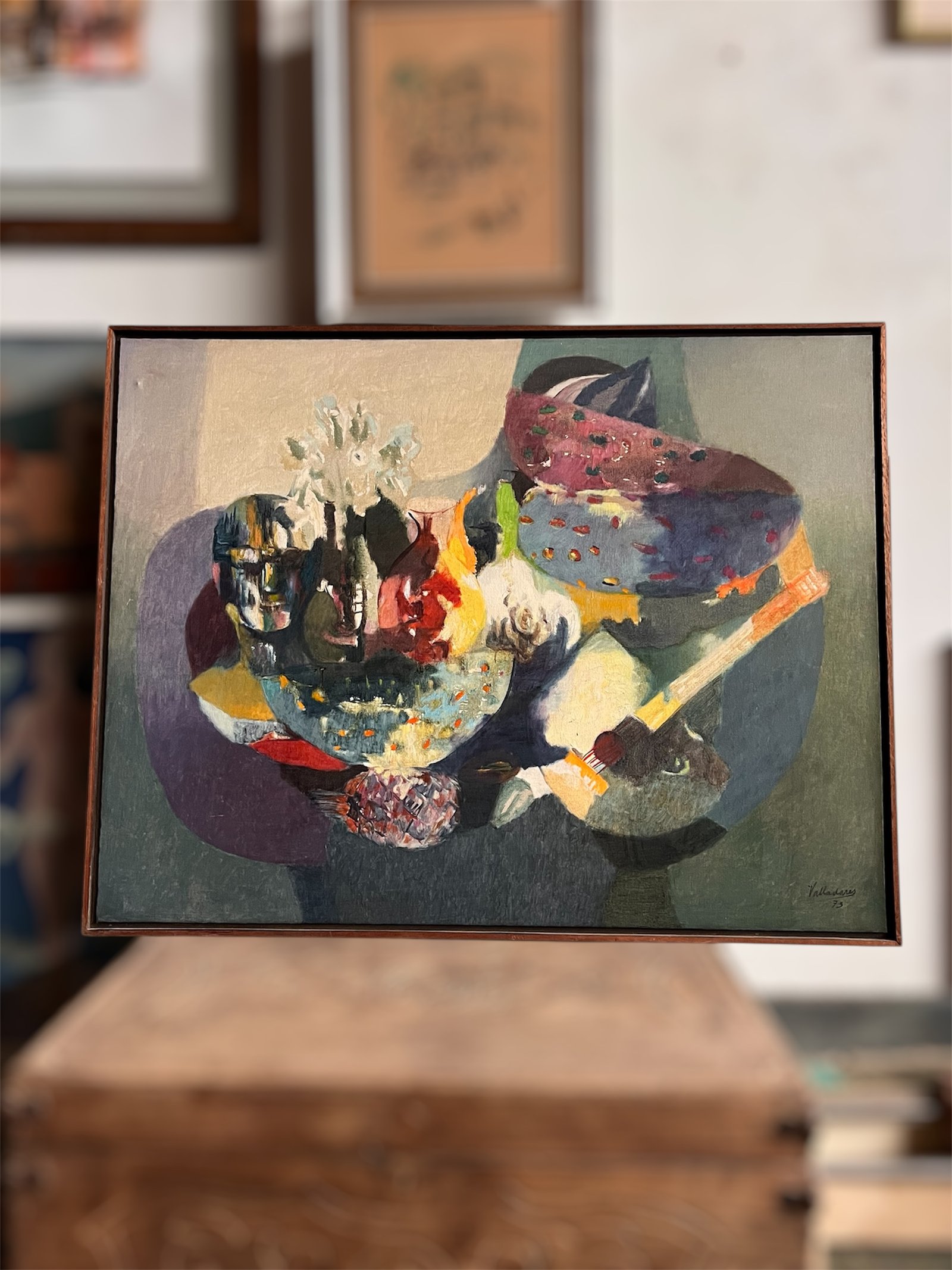 Juan Valladares - pintura al oleo