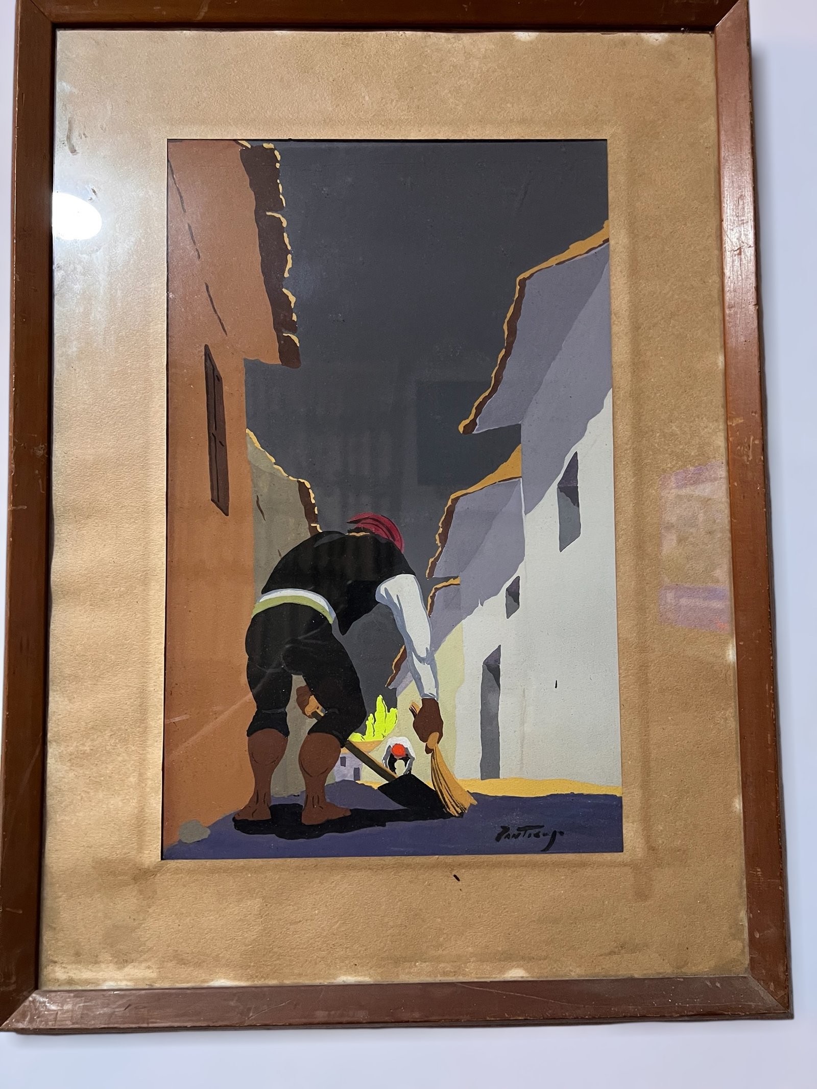Acuarela del Pintor Pantigoso