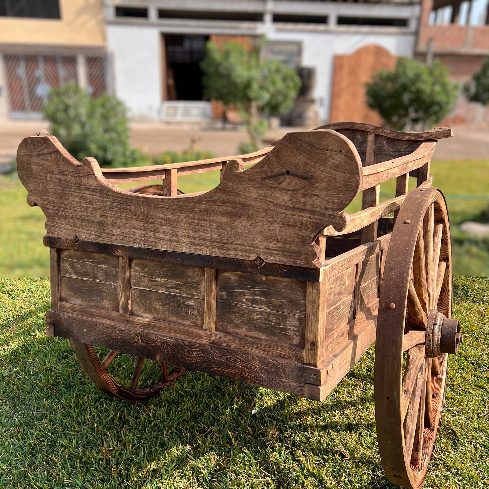Carreta de madera